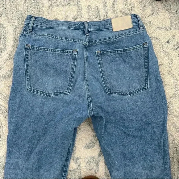 Everlane 90s Cheeky Ankle Jean in Medium Blue Size 30 - Picture 8 of 16